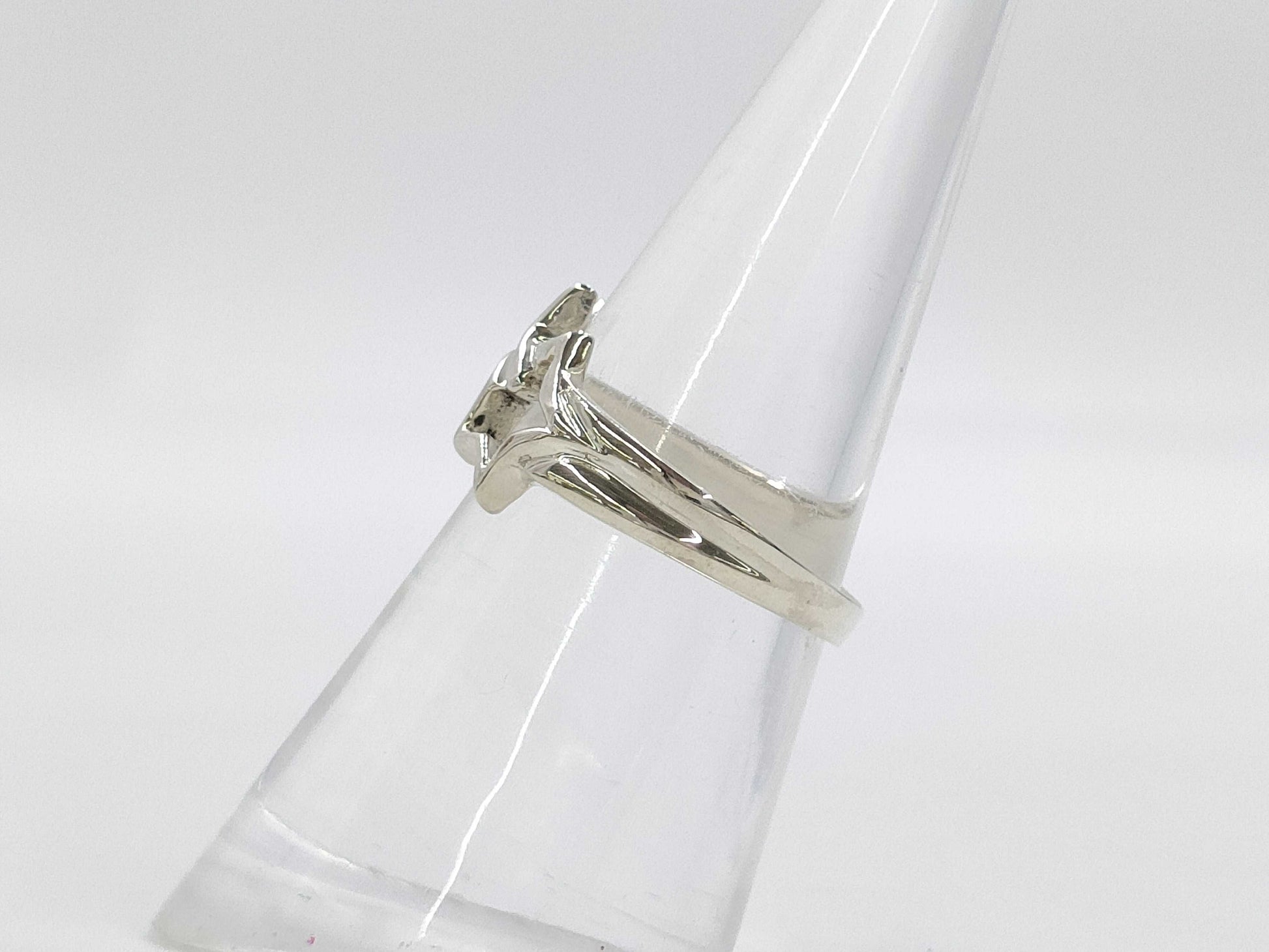 Tiffany & Co. Triple Star Silver Ring
