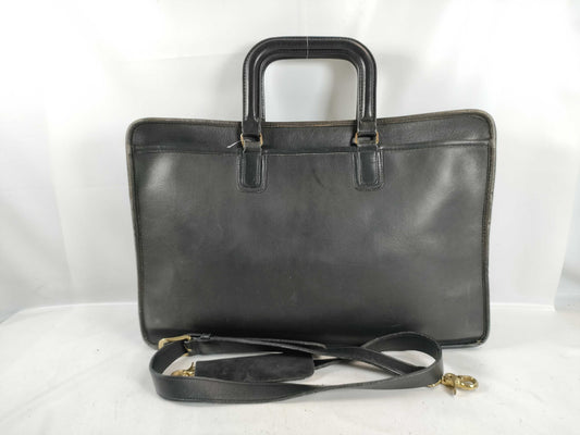 COACH Old Business Bag Black Business Bag