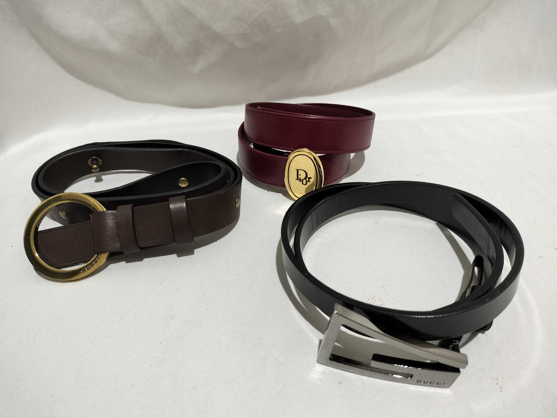 GUCCI Dior Women's Belt 3-Piece Set