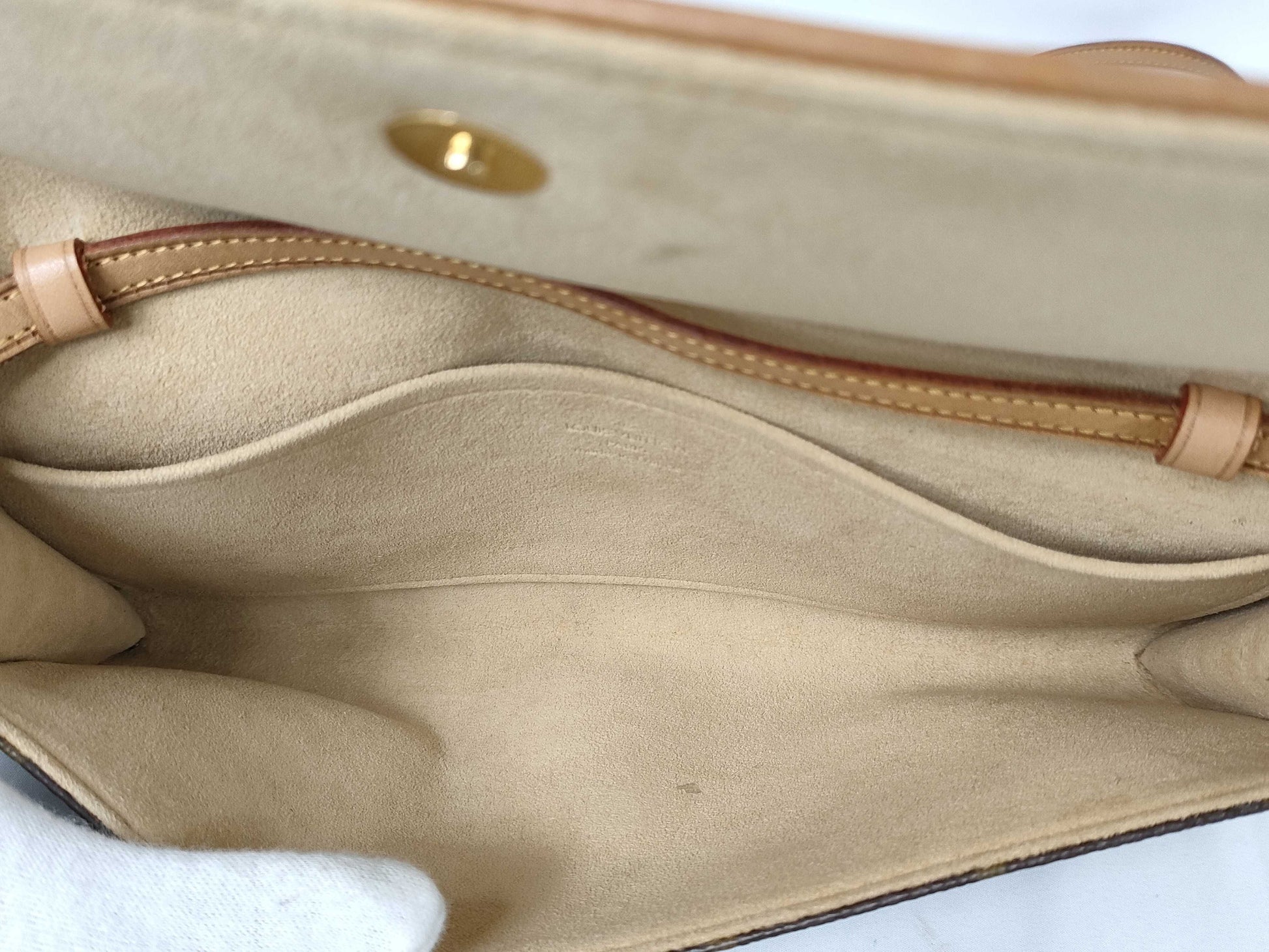 LOUIS VUITTON FL0031 Monogram M51852 Pochette Twin GM Shoulder Bag