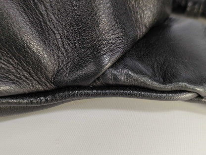SAINT LAURENT Saint Laurent Paris Leather Body Bag Black Waist Bag