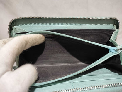 GUCCI Bamboo Tassel Round Zip Wallet