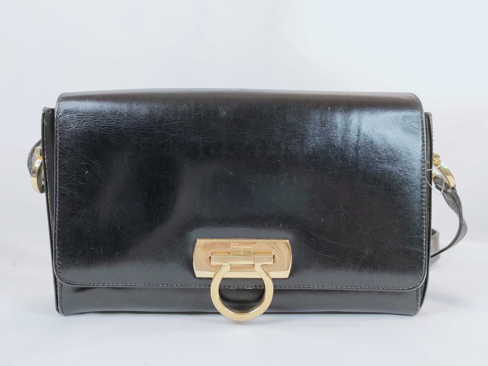 Salvatore Ferragamo Gancini Shoulder Bag