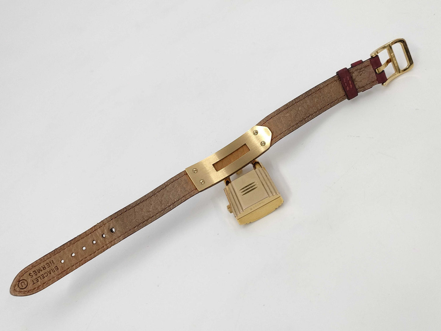HERMES Kelly Kelly Watch 〇U Stamp Women's Watch