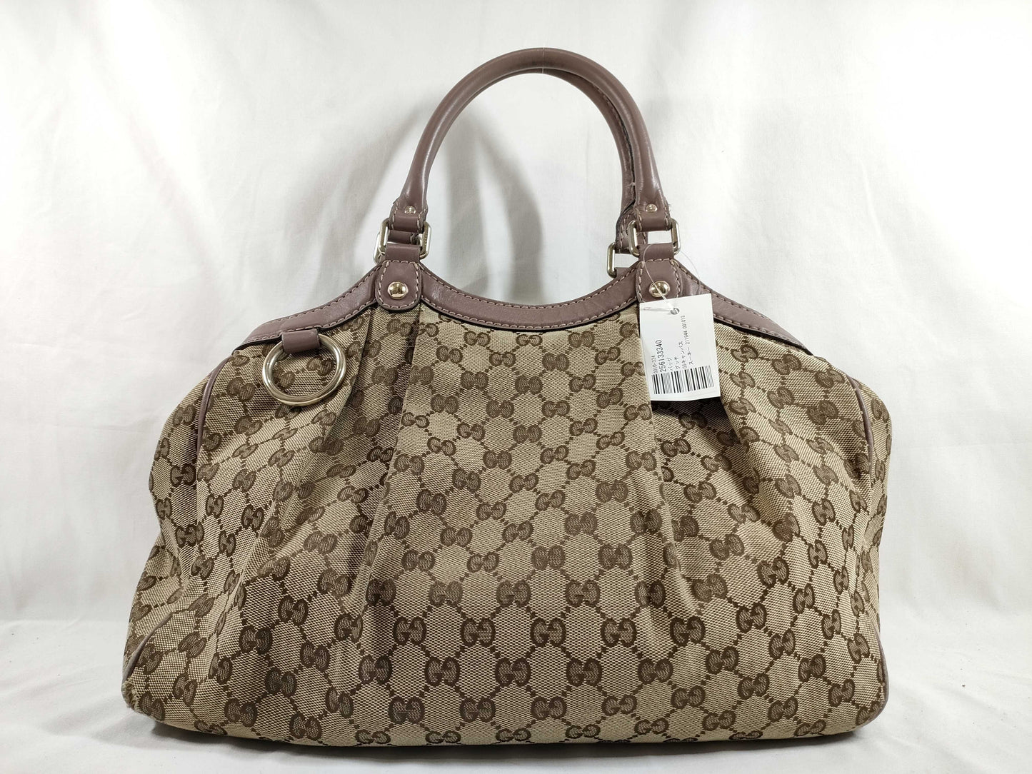 GUCCI GG Canvas Sukey 211944 001013 Handbag
