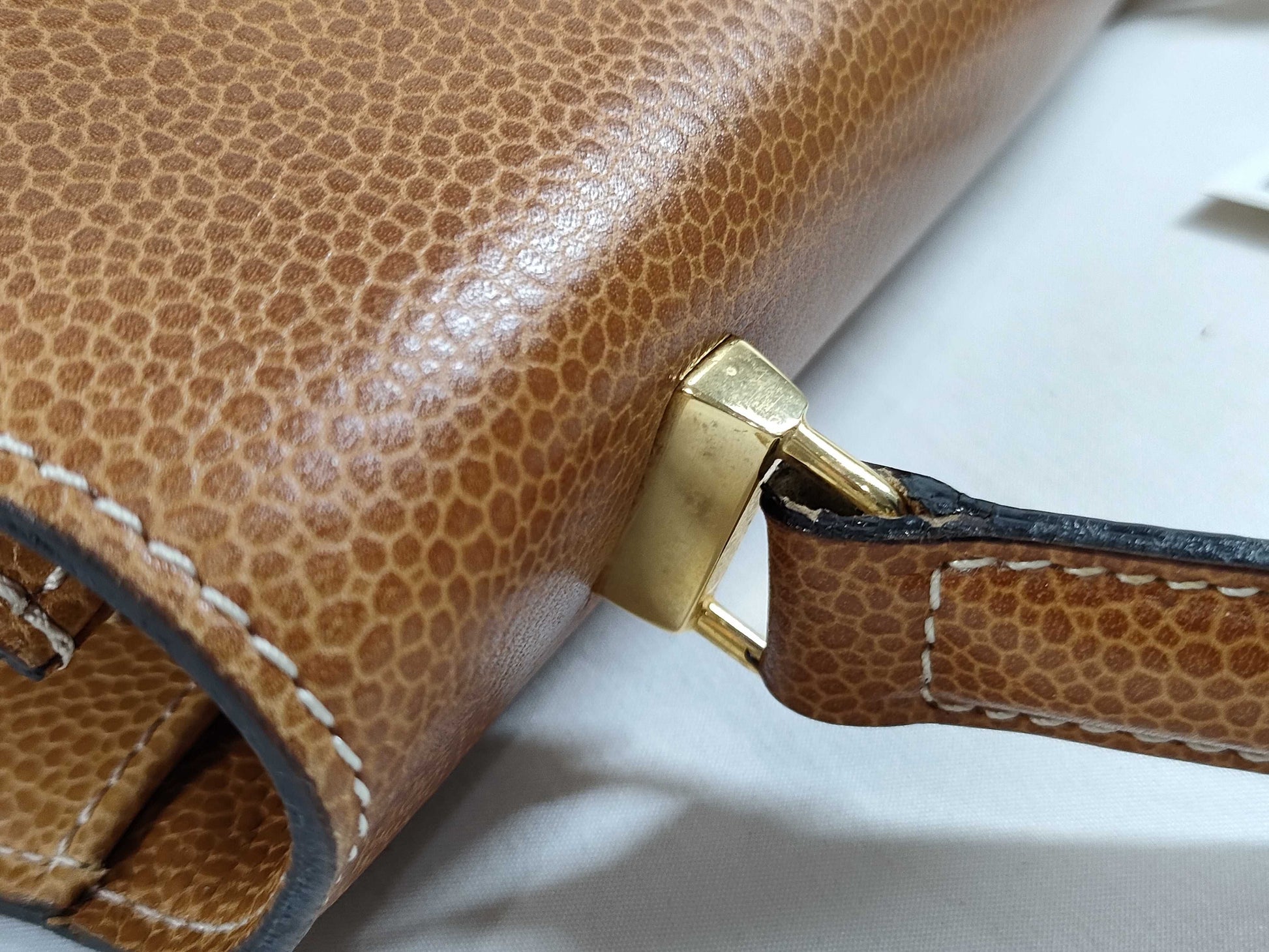 FENDI leather handbag shoulder bag