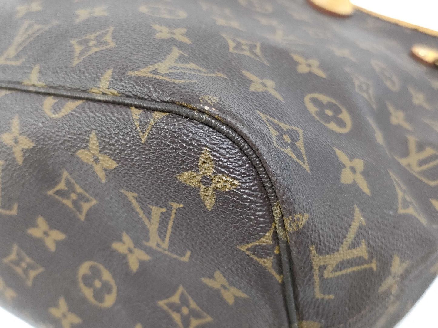 LOUIS VUITTON SP1077 Monogram M40156 Neverfull MM Old Model Tote Bag