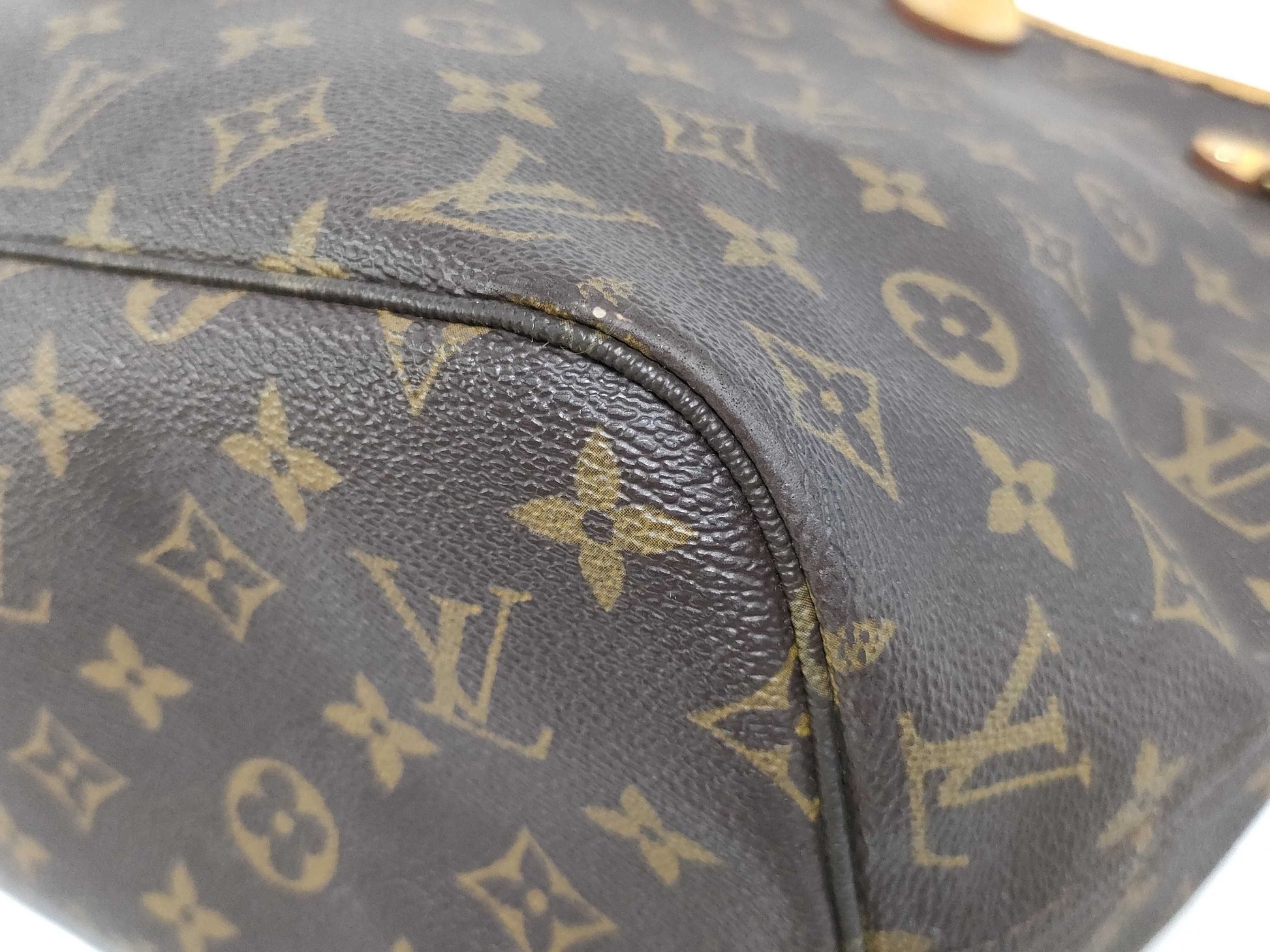LOUIS VUITTON SP1077 Monogram M40156 Neverfull MM Old Model Tote Bag