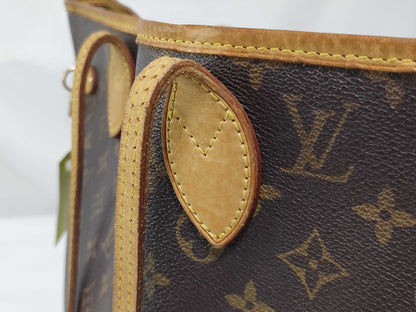 LOUIS VUITTON SP1077 Monogram M40156 Neverfull MM Old Model Tote Bag