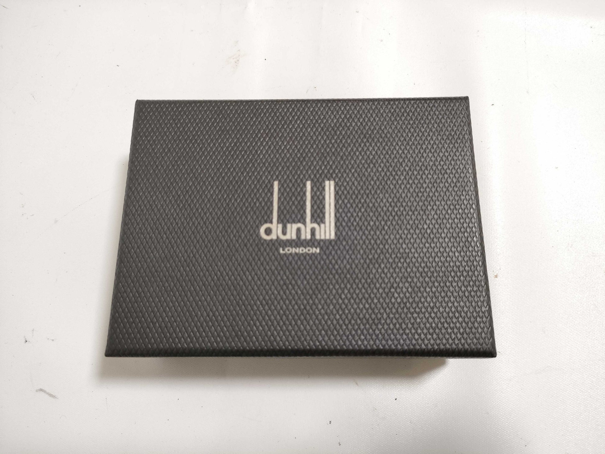 Dunhill Leather Patterned Card Case, Card Case, Pass Case, Business Card Case