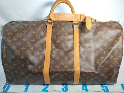 LOUIS VUITTON RFID Unavailable VI0933 Monogram Keepall Bandouliere 50 Boston Bag