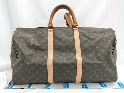 LOUIS VUITTON Monogram M41414 Keepall Bandouliere 55 Boston Bag