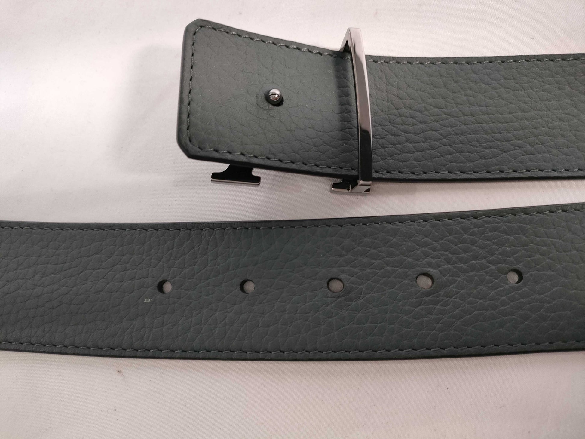 LOUIS VUITTON AC1231 Logo LV Black Belt