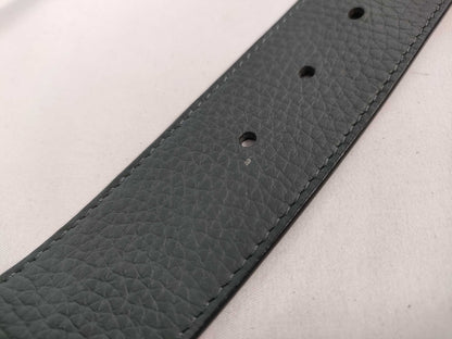 LOUIS VUITTON AC1231 Logo LV Black Belt