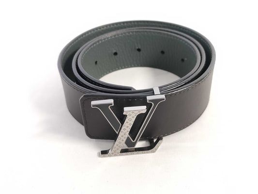LOUIS VUITTON AC1231 Logo LV Black Belt