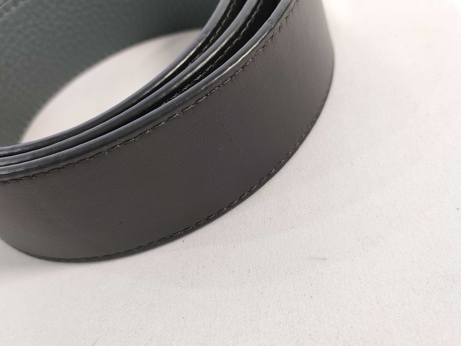 LOUIS VUITTON AC1231 Logo LV Black Belt