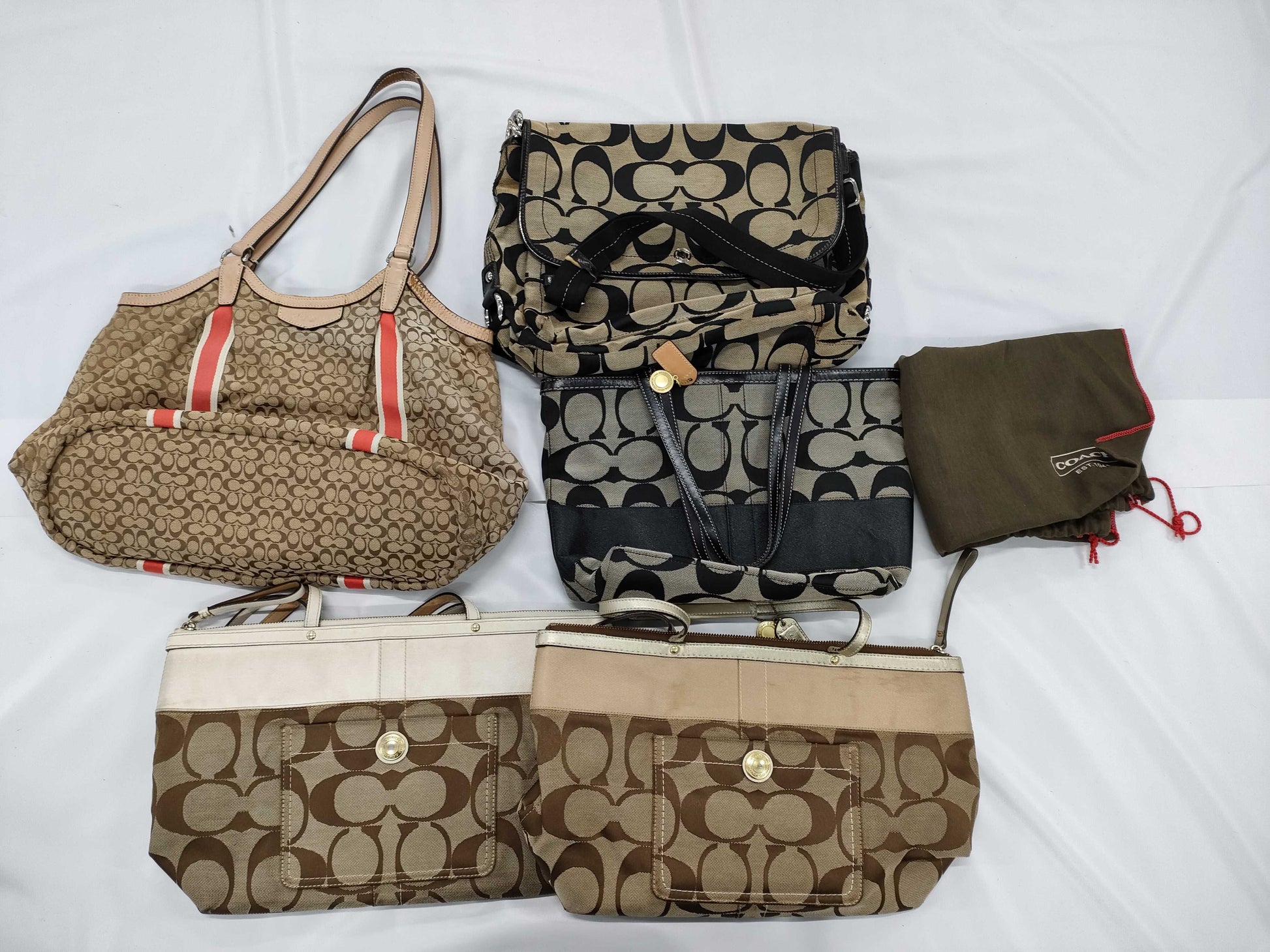 COACH Signature Mini Signature Bag *5 pieces