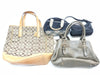 Two mini handbags from COACH, Michael Kors, Burberry, etc. One handbag, two-way bag, and a tote bag