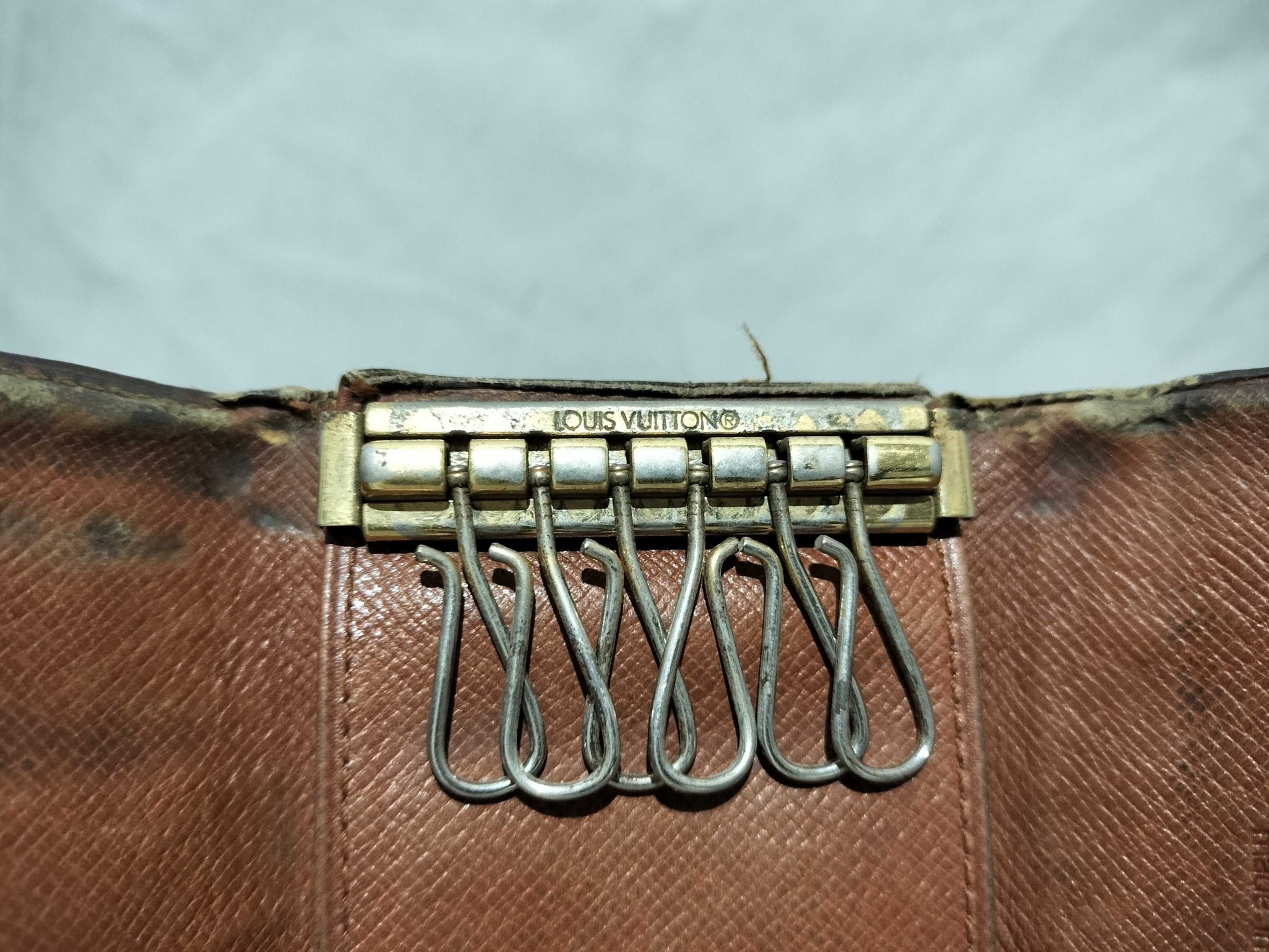 LOUIS VUITTON Monogram Wallet and Key Case 