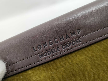 LONG CHAMP Suede Pliage Tote Bag