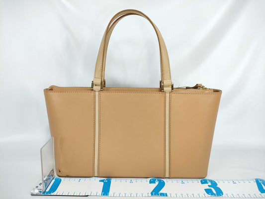 BURBERRY Leather Check Handbag Handbag