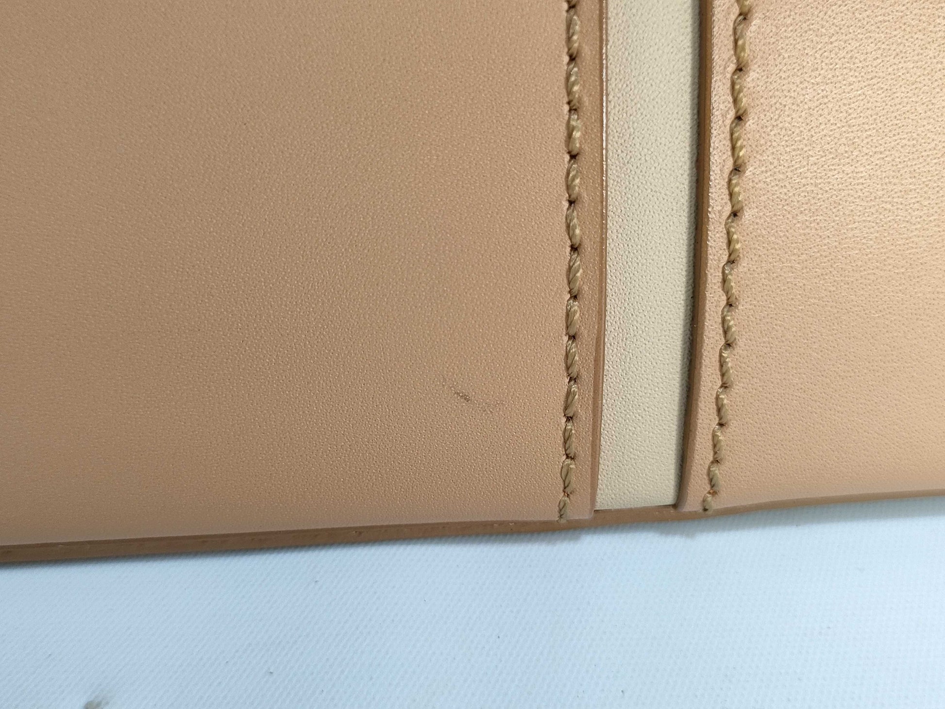 BURBERRY Leather Check Handbag Handbag