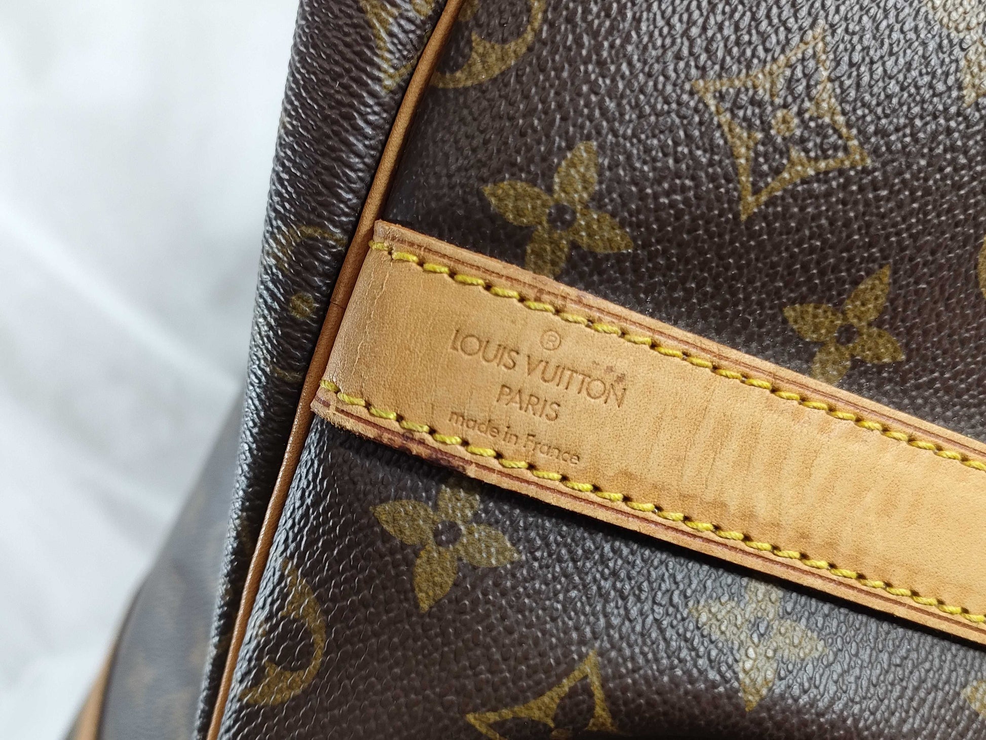 LOUIS VUITTON [Serial Number] VI0962 Monogram M41414 Keepall Bandouliere 55 Boston Bag