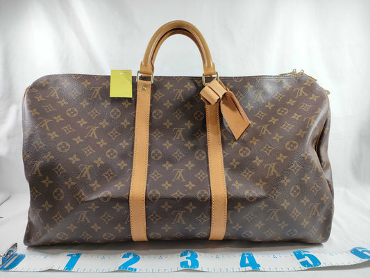 LOUIS VUITTON [Serial Number] VI0962 Monogram M41414 Keepall Bandouliere 55 Boston Bag