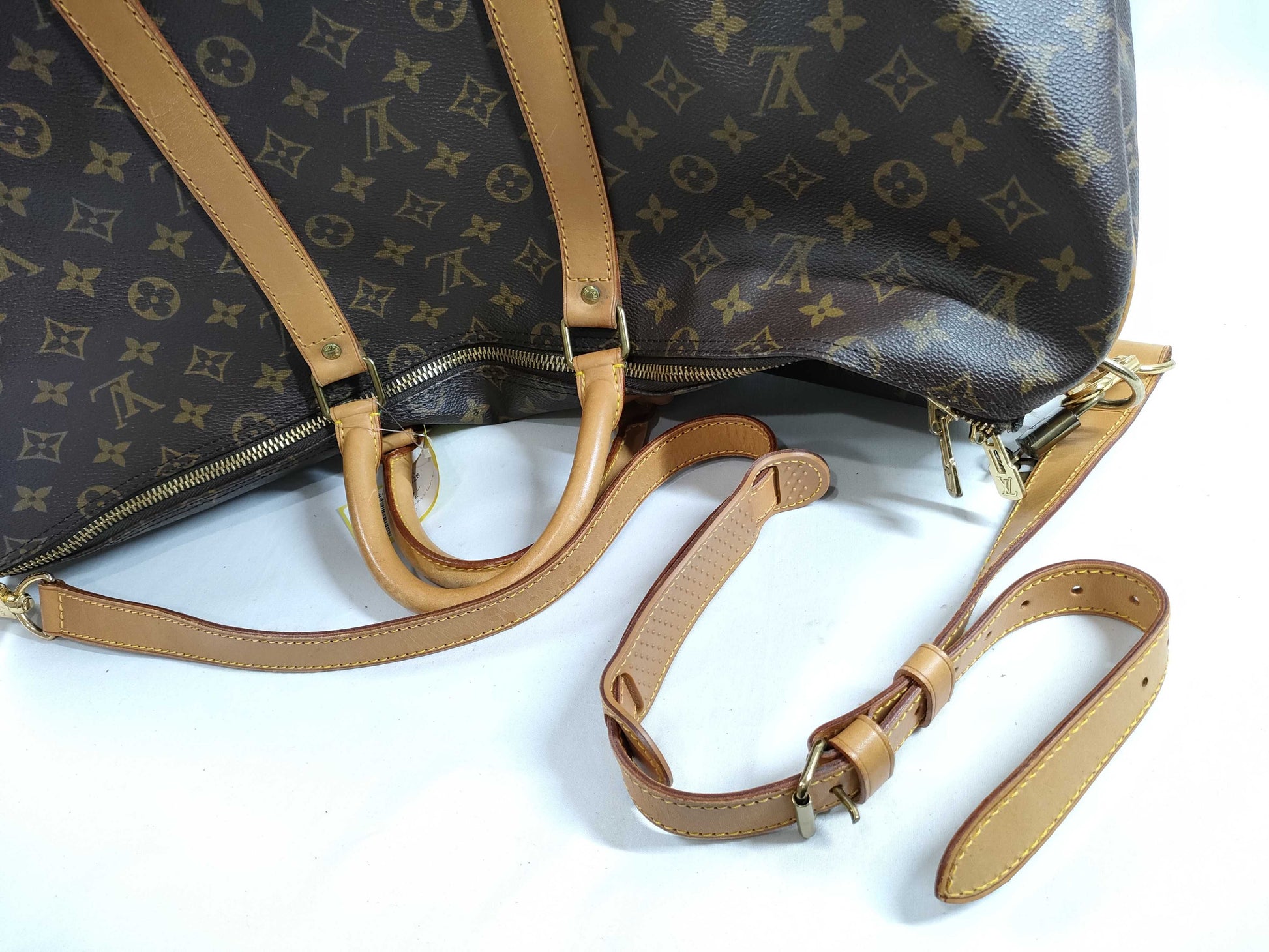 LOUIS VUITTON [Serial Number] VI0962 Monogram M41414 Keepall Bandouliere 55 Boston Bag