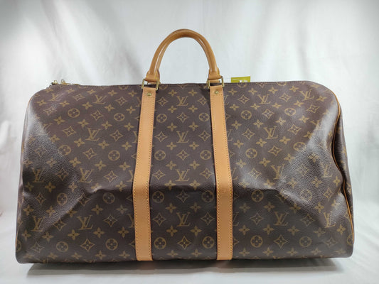 LOUIS VUITTON [Serial Number] VI0962 Monogram M41414 Keepall Bandouliere 55 Boston Bag