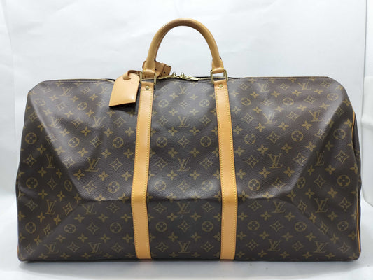 LOUIS VUITTON SP 1918 Monogram M41422 Keepall 60 Boston Bag