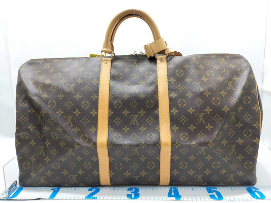 LOUIS VUITTON SP 1918 Monogram M41422 Keepall 60 Boston Bag