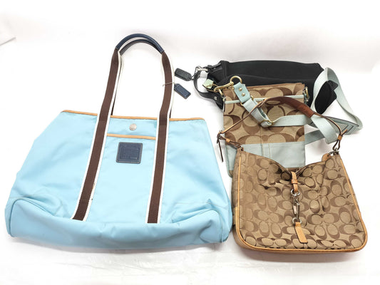 COACH 5071/6091/10129 etc. Bag * 4-piece set Tote bag