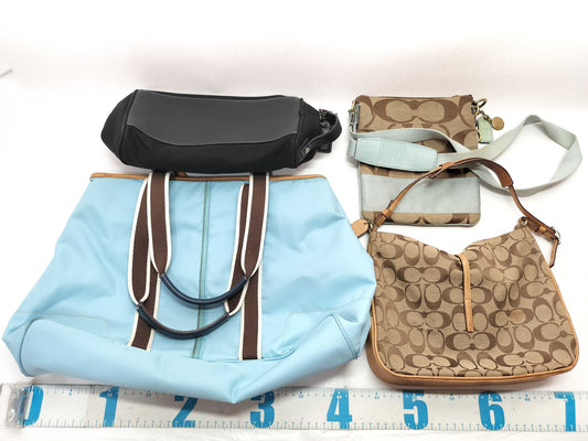 COACH 5071/6091/10129 etc. Bag * 4-piece set Tote bag
