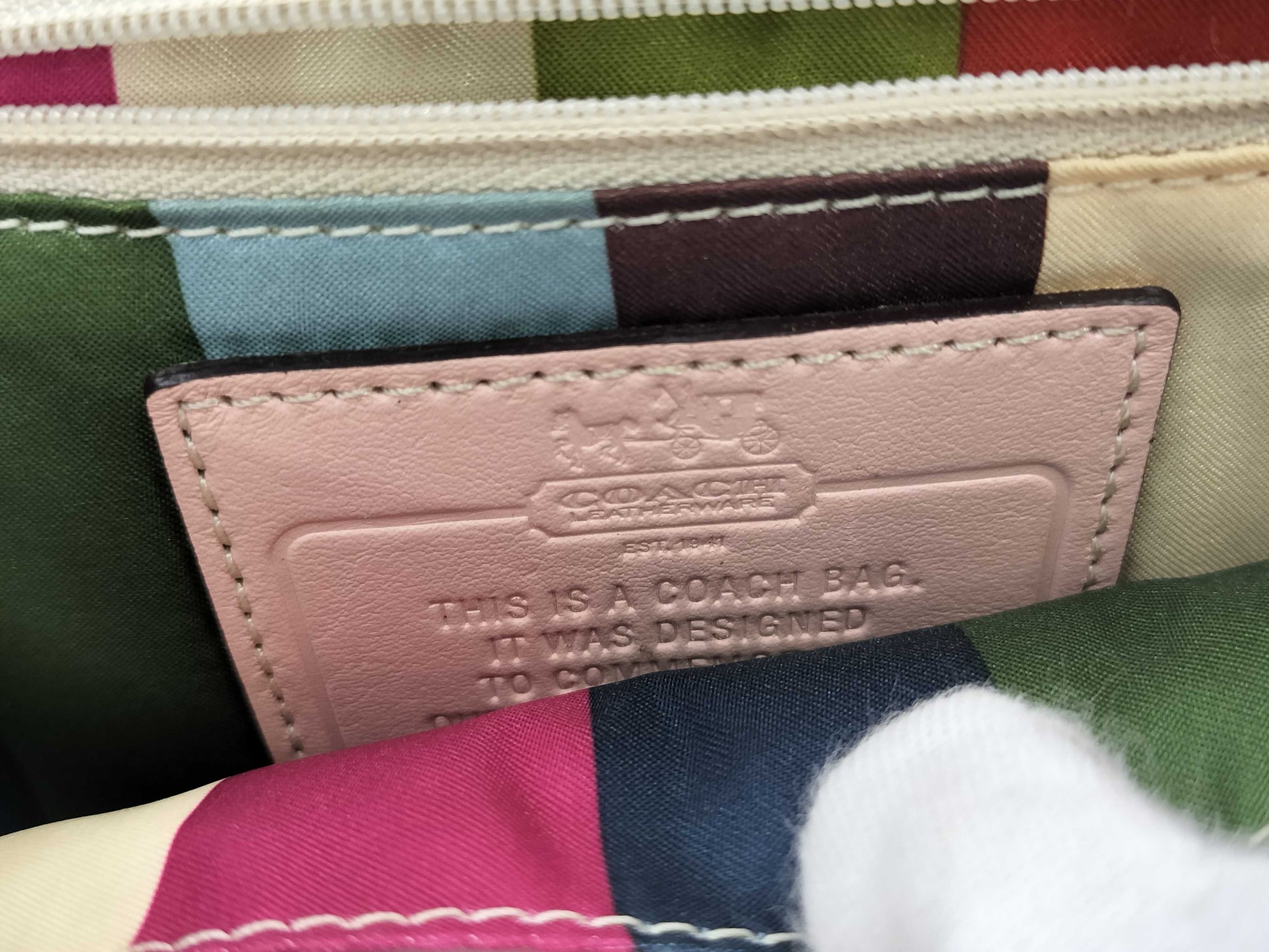 COACH 2-way shoulder bag