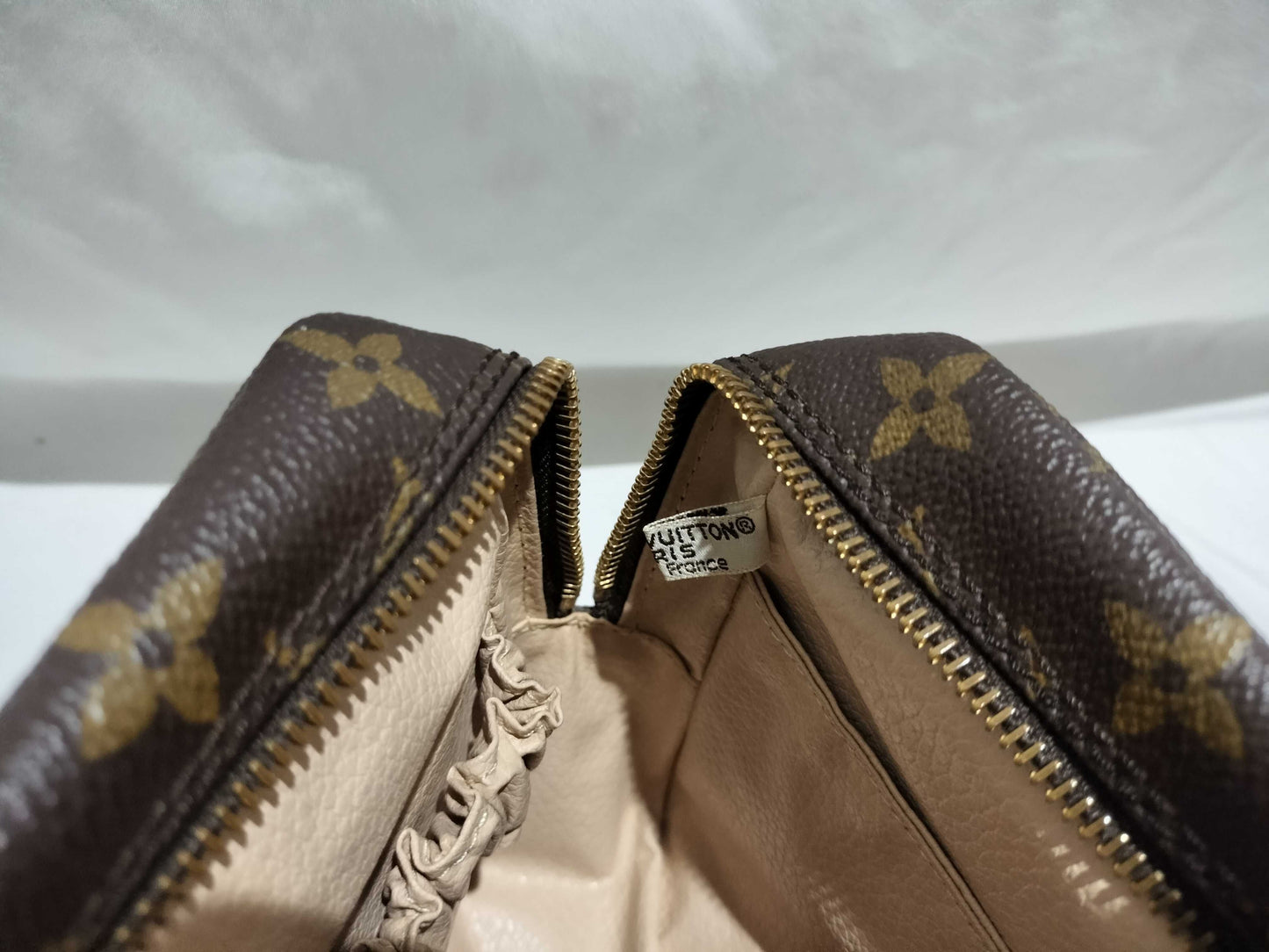LOUIS VUITTON RFID Unverifiable Serial Unverifiable Monogram True Touquet Wallet 23 Pouch