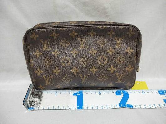 LOUIS VUITTON RFID Unverifiable Serial Unverifiable Monogram True Touquet Wallet 23 Pouch