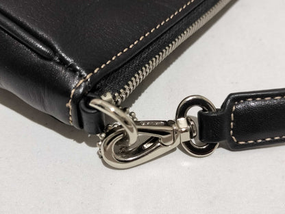 COACH 7785 Leather Mini Handbag in Black
