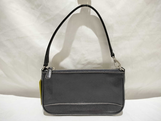 COACH 7785 Leather Mini Handbag in Black