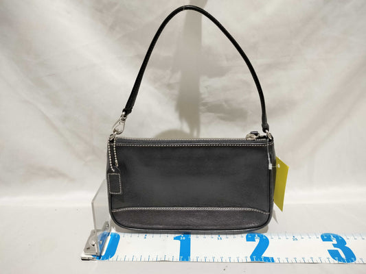 COACH 7785 Leather Mini Handbag in Black