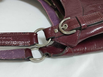 COACH F19708/7080 Mini Signature Leather Tote 