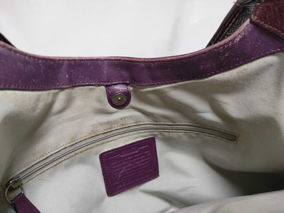 COACH F19708/7080 Mini Signature Leather Tote 