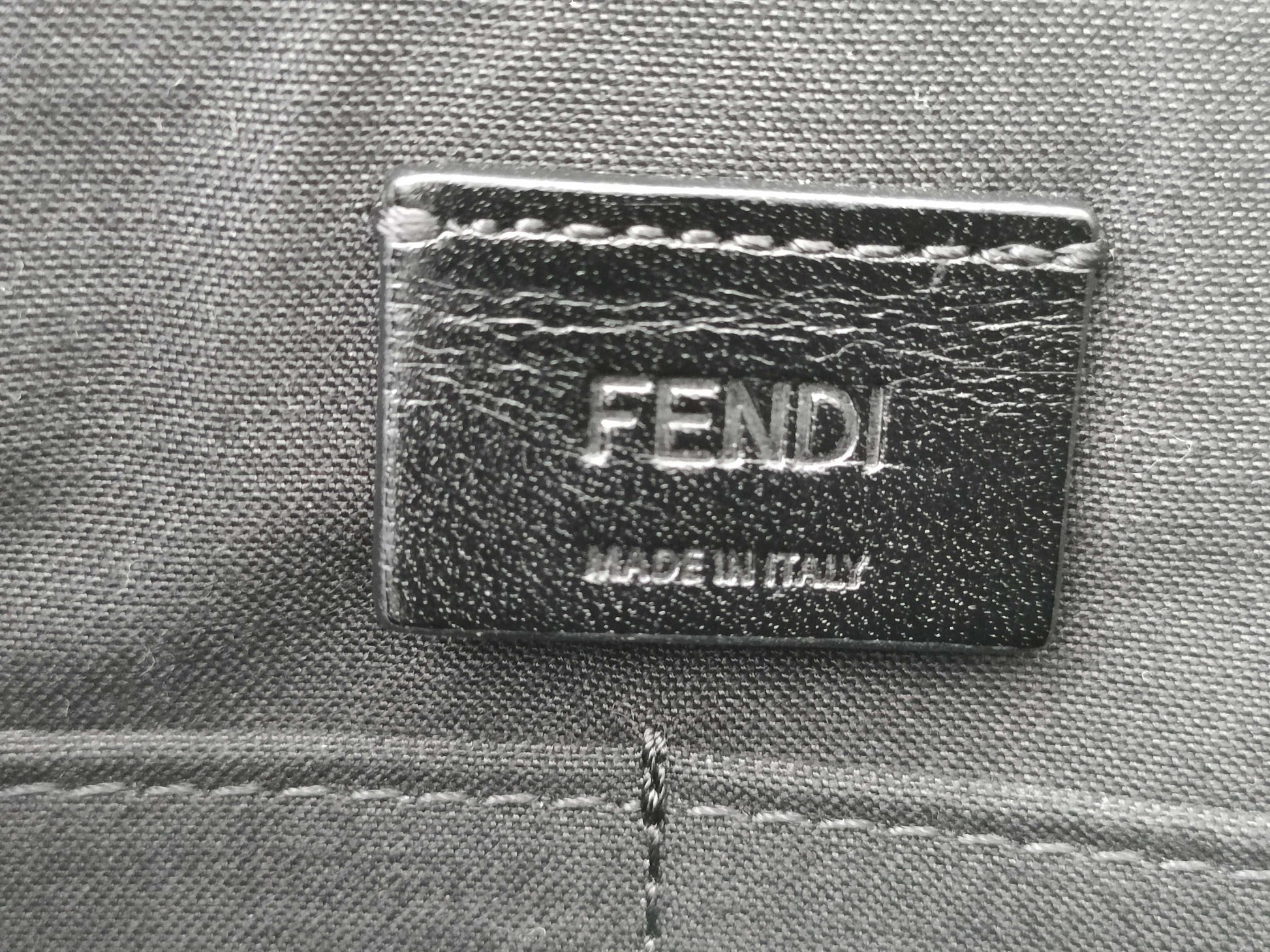 FENDI Shadow Slim Clutch Bag Clutch Bag
