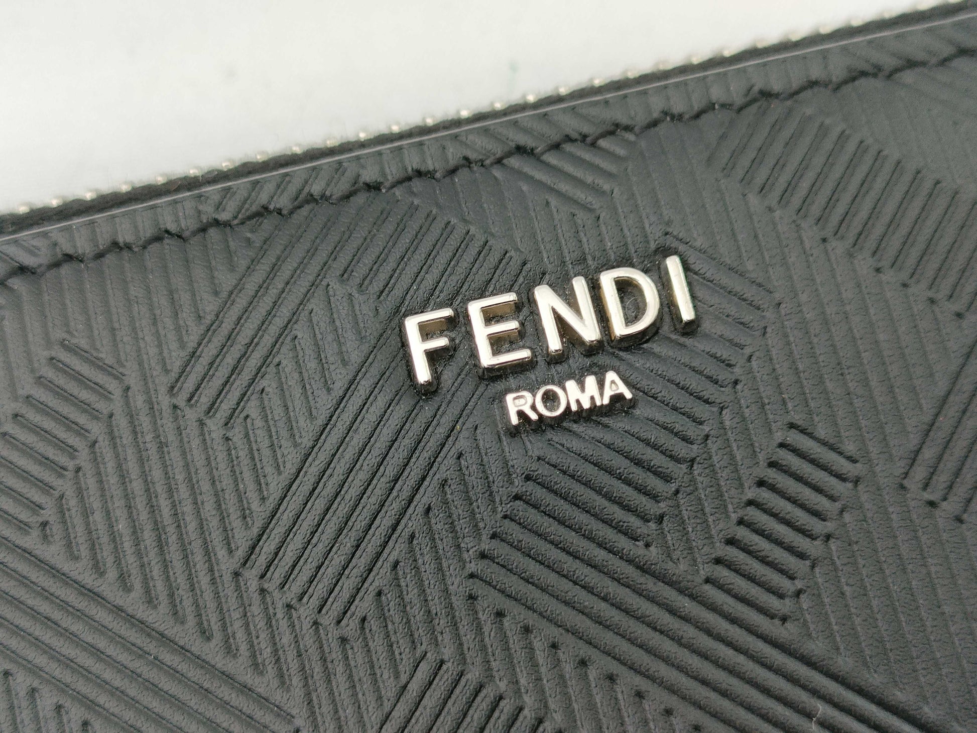 FENDI Shadow Slim Clutch Bag Clutch Bag