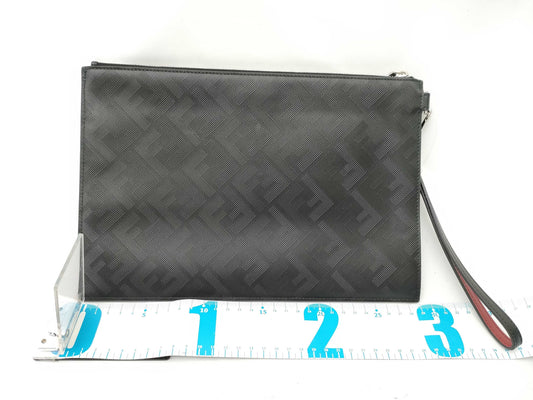 FENDI Shadow Slim Clutch Bag Clutch Bag