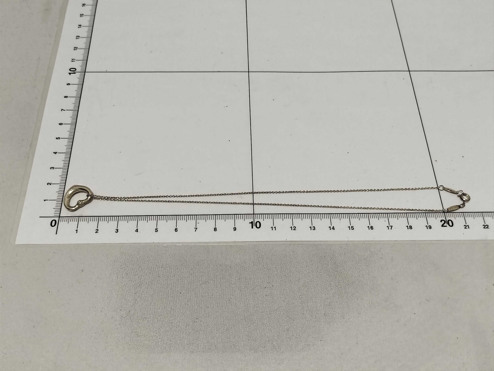 Tiffany & Co. Open Heart 925 1P Necklace