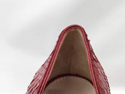 Salvatore Ferragamo Vara Embossed Pumps