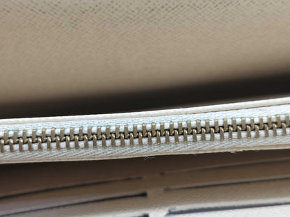 LOUIS VUITTON TH0096 Damier Azur Portefeuille Sarah Long Wallet