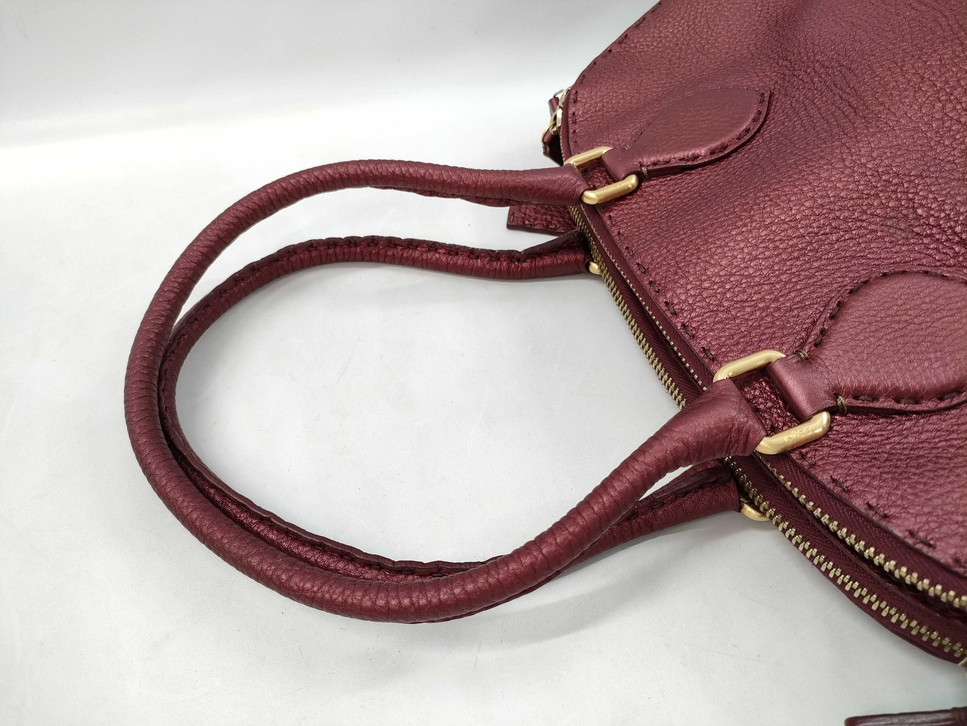 FENDI Selleria Zucca Tote Bag