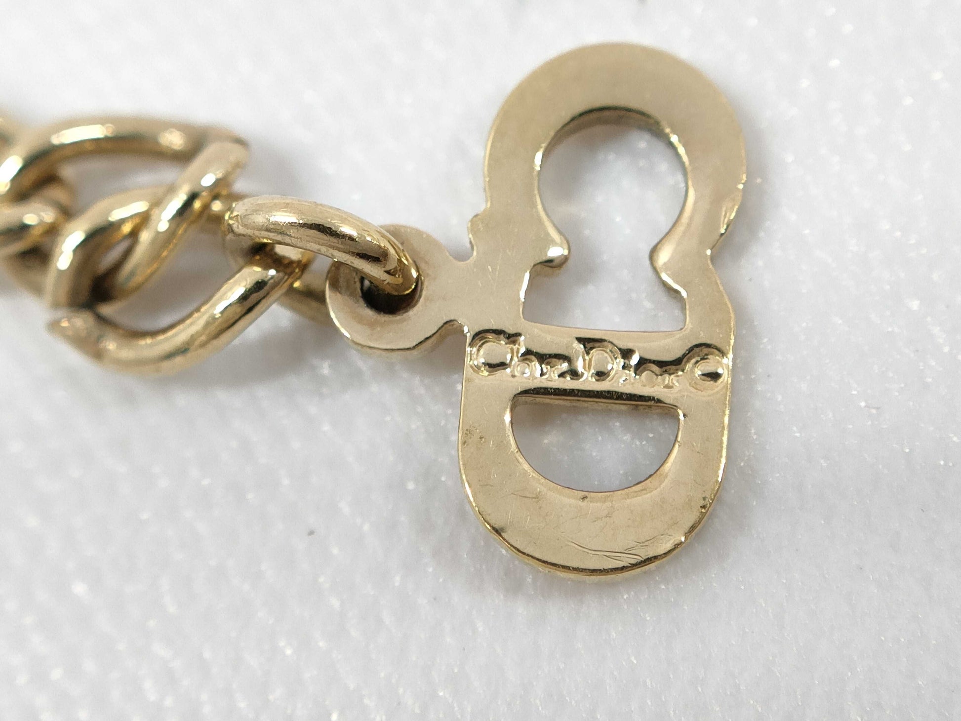 Dior GD Logo Necklace Necklace